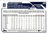 2023 Topps #603 Jonathan Schoop Gold #/2023