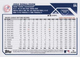 2023 Topps #64 Josh Donaldson Royal Blue