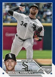 2023 Topps #585 Michael Kopech Royal Blue