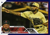 2023 Topps Update #US284 Miguel Castro Royal Blue