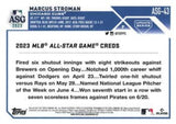 2023 Topps Update #ASG-43 Marcus Stroman 2023 All-Star Game Blue