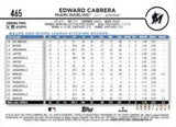 2024 Topps #465 Edward Cabrera Gold #/2024