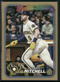 2024 Topps #447 Garrett Mitchell Gold #/2024