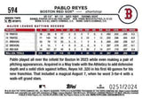 2024 Topps #594 Pablo Reyes Gold #/2024