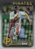 2024 Topps #160 Ji Hwan Bae Rainbow Foil