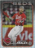 2024 Topps #261 Jake Fraley Rainbow Foil