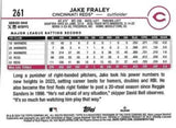 2024 Topps #261 Jake Fraley Rainbow Foil
