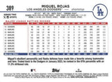 2024 Topps #389 Miguel Rojas Rainbow Foil