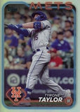 2024 Topps #455 Tyrone Taylor Rainbow Foil
