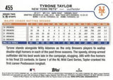 2024 Topps #455 Tyrone Taylor Rainbow Foil