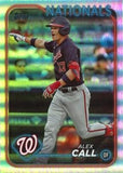2024 Topps #496 Alex Call Rainbow Foil