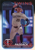 2024 Topps Update #US14 Chris Paddack Rainbow Foil