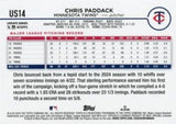 2024 Topps Update #US14 Chris Paddack Rainbow Foil