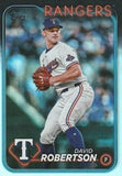 2024 Topps Update #US284 David Robertson Rainbow Foil