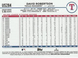 2024 Topps Update #US284 David Robertson Rainbow Foil