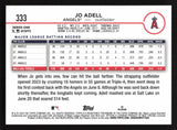 2024 Topps #333 Jo Adell Royal Blue