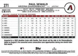 2024 Topps #271 Paul Sewald Holiday