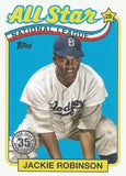2024 Topps #89ASB-44 Jackie Robinson 1989 Topps Baseball All-Stars