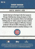 2024 Topps #SS-16 Dansby Swanson Significant Statistics