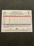 2024 Topps #665 Andrew Heaney Green Crackle Foil #/499