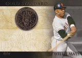 2012 Topps #GS-25 Willie Mays Gold Standard