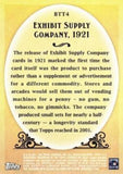 2011 Topps #BTT4 Exhibit Supply Company Before There Was Topps