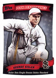 2010 Topps #PP-22 George Sisler Peak Performance