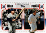 2010 Topps #LL-57 Yogi Berra / Jorge Posada Legendary Lineage