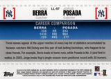 2010 Topps #LL-57 Yogi Berra / Jorge Posada Legendary Lineage