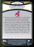 2012 Topps #GF-25 Jason Kipnis Gold Futures