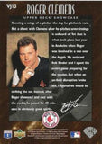 1996 Upper Deck #VJ13 Roger Clemens V.J. Lovero Collection