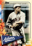 2024 Topps Update #AT-22 Babe Ruth Autumn Tales