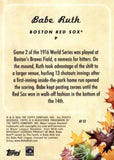 2024 Topps Update #AT-22 Babe Ruth Autumn Tales