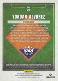 2022 Panini Diamond Kings #26 Yordan Alvarez Framed Blue