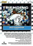 2022 Donruss #T-3 Jazz Chisholm Trending Rapture