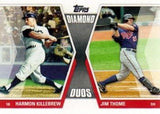 2011 Topps #DD-KT Harmon Killebrew / Jim Thome Diamond Duos (Series 1)