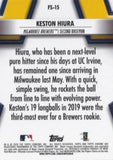 2020 Topps Chrome #FS-15 Keston Hiura Future Stars