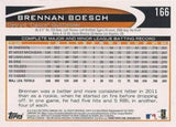 2012 Topps #166 Brennan Boesch Gold Sparkle