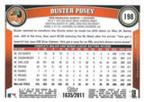 2011 Topps #198 Buster Posey Gold #/2011