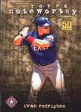 2001 Topps #TN14 Ivan Rodriguez Noteworthy