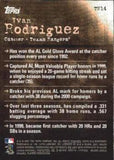 2001 Topps #TN14 Ivan Rodriguez Noteworthy
