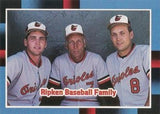 1988 Donruss #625b Ripken Baseball Family
