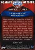 2011 Topps #60YOT-101 Craig Biggio 60 Years of Topps