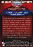 2011 Topps #60YOT-56 Troy Tulowitzki 60 Years of Topps