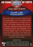 2011 Topps #60YOT-52 Cliff Lee 60 Years of Topps