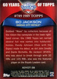 2011 Topps #60YOT-38 Bo Jackson 60 Years of Topps