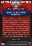 2011 Topps #60YOT-26 Bruce Sutter 60 Years of Topps