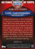 2011 Topps #60YOT-24 Carl Yastrzemski 60 Years of Topps