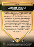 2012 Topps #GG-68 Albert Pujols Golden Greats