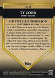2012 Topps #GG-18 Ty Cobb Golden Greats